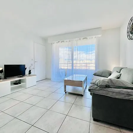 Le Juana, 4 Prs, Clim, Parking, 300 M Plages Appartement Antibes